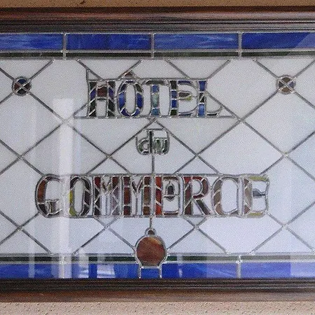 酒店 Logis Restaurant Du Commerce 拉卡努尔格
